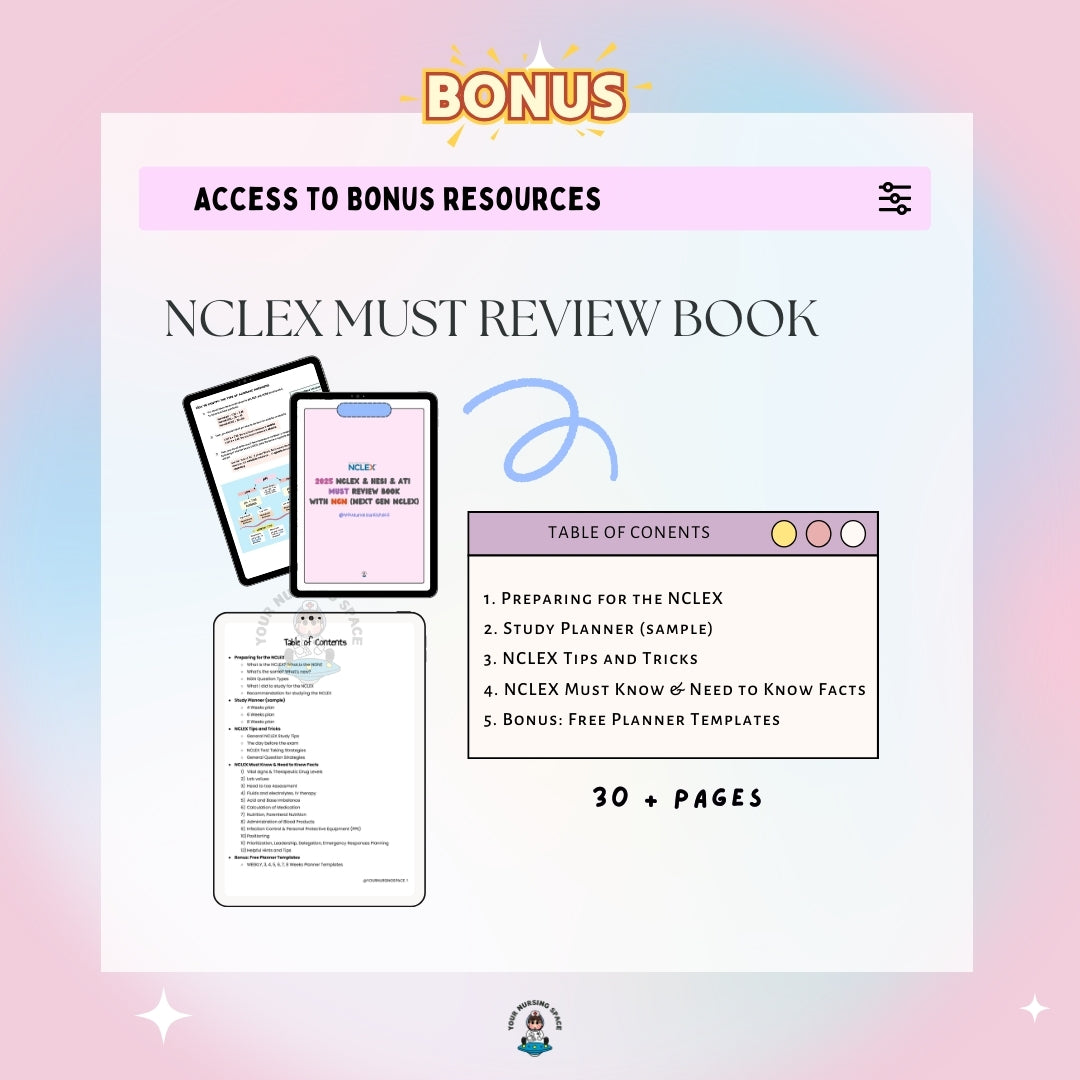 NCLEX Ultimate Bundle based on Mark Klimek | Blue, Yellow, Review Notes, and Bonus NCLEX prep Notes and links | Instant Access