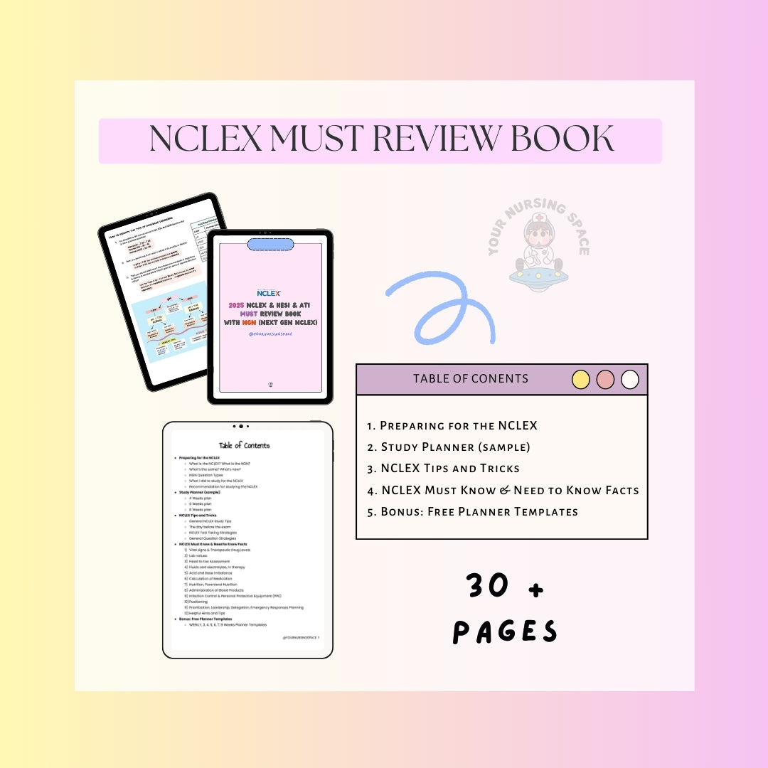 Next Gen NCLEX, HESI, ATI Preparation Bundle | NCLEX Must Review Book + NCLEX Ultimate Review Book