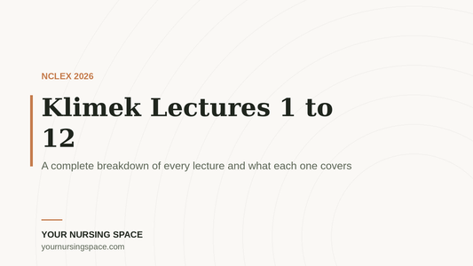 Mark Klimek lectures 1 to 12: a complete breakdown of every lecture
