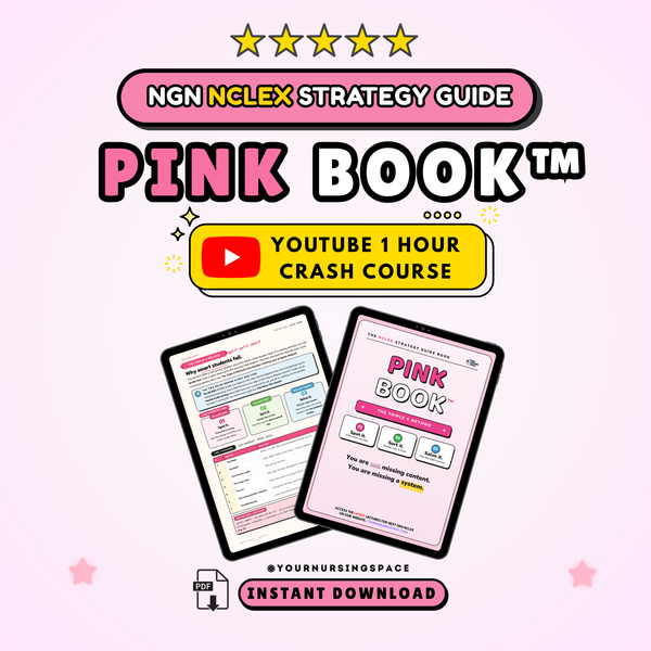 The Pink Book: NCLEX-NGN Test-Taking Strategy Guide