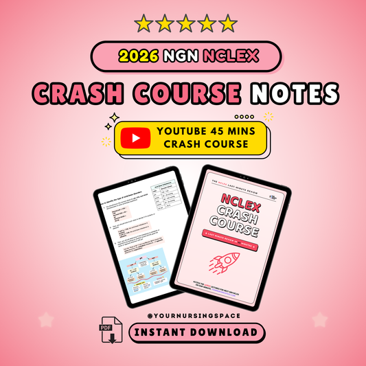 2026 NCLEX Crash Course Notes