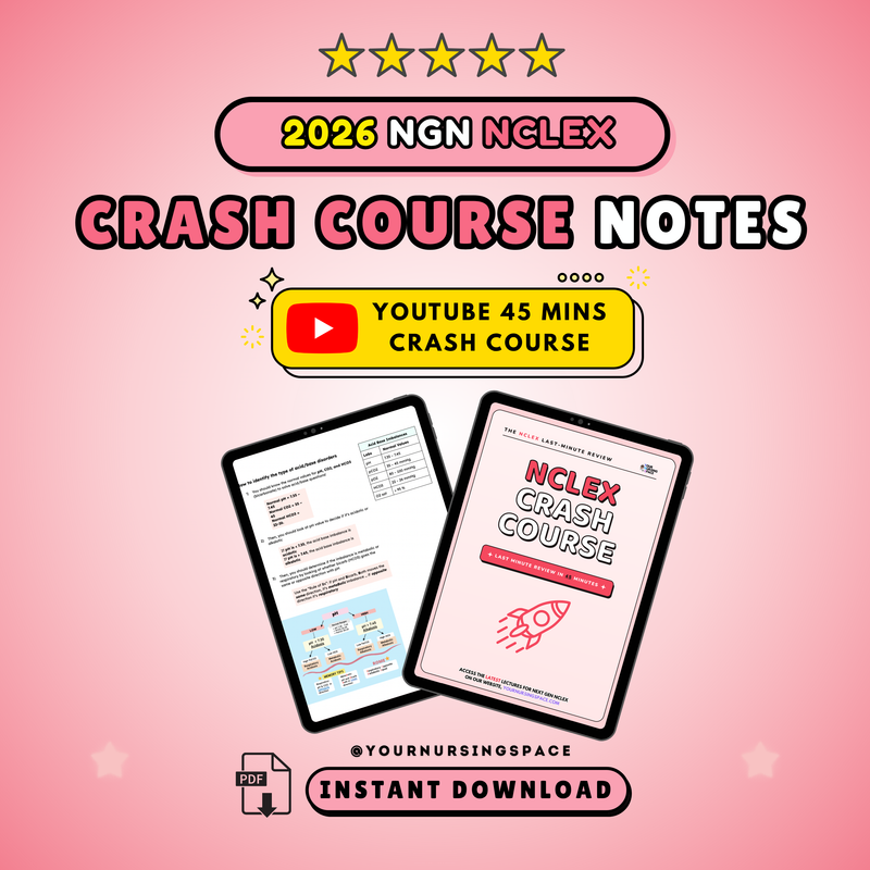 2026 NCLEX Crash Course Notes