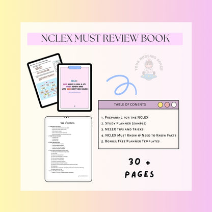 Next Gen NCLEX, HESI, ATI Preparation Bundle | NCLEX Must Review Book + NCLEX Ultimate Review Book
