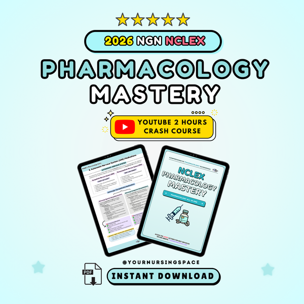 Pharmacology Mastery Notes (2026 Edition)