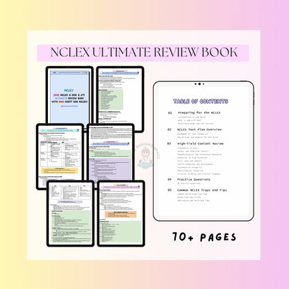 Next Gen NCLEX, HESI, ATI Preparation Bundle | NCLEX Must Review Book + NCLEX Ultimate Review Book