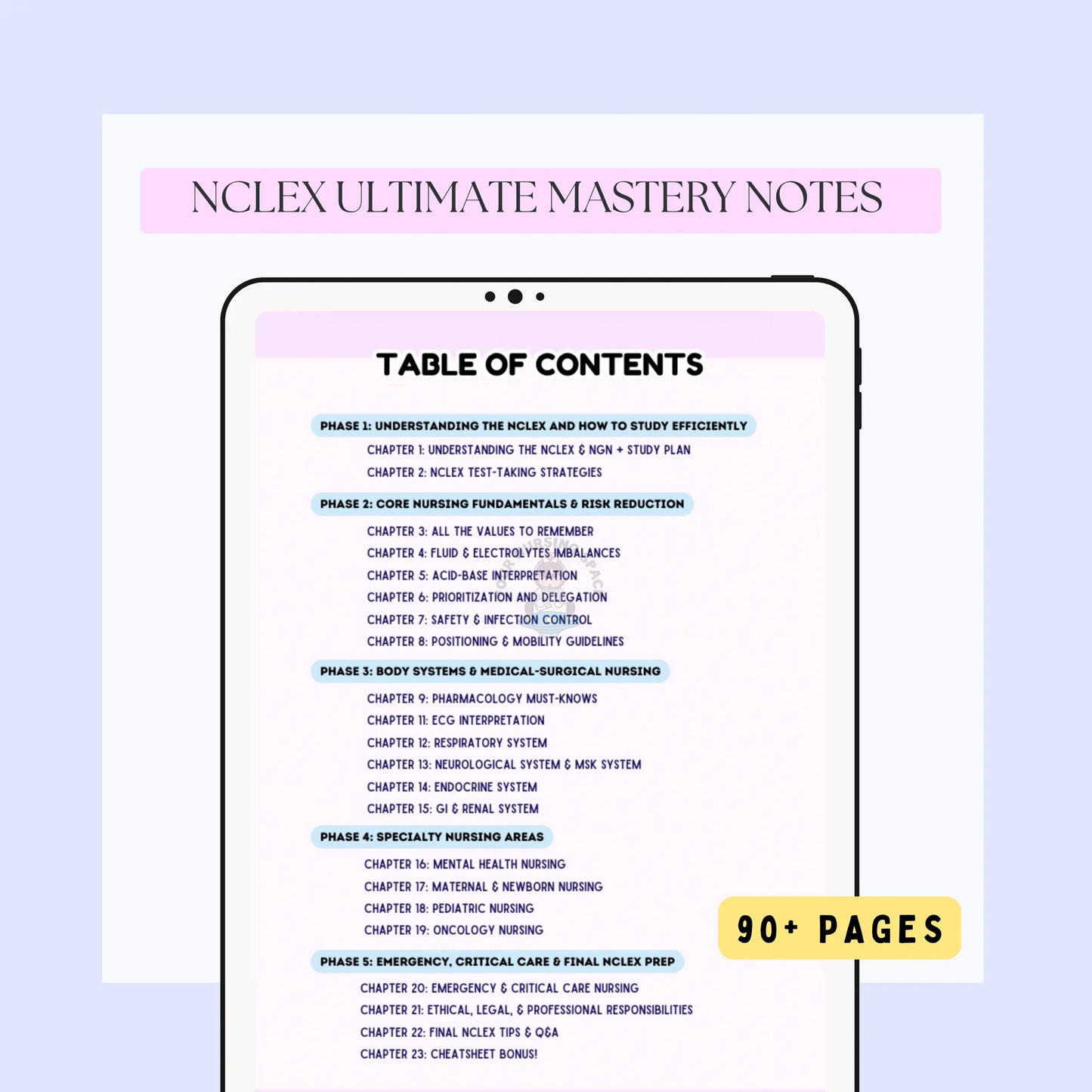NCLEX Ultimate Mastery Notes preview
