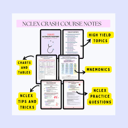 Maternity and pediatrics study notes preview - NCLEX 2026 Mastery