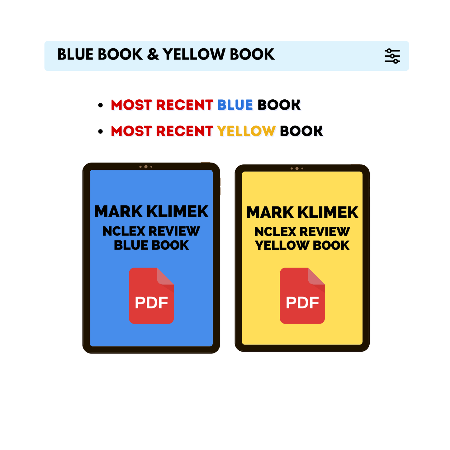 Mark Klimek 2026 NCLEX Review: Video Lectures + PDF Study Guides