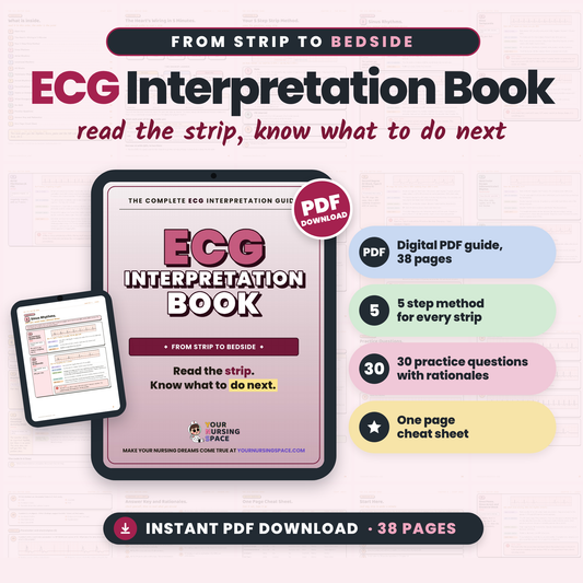 ECG & Dysrhythmia Interpretation | Cardiac Rhythm Study Guide