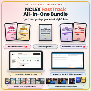 NCLEX FastTrack All-in-One Bundle: cover