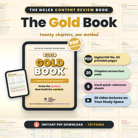 NCLEX Gold Book: cover