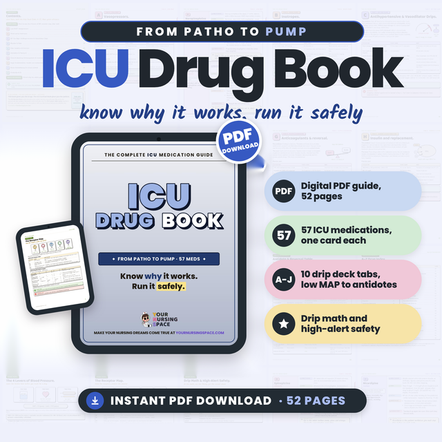 ICU Drug Book | PDF Critical Care Medications Guide