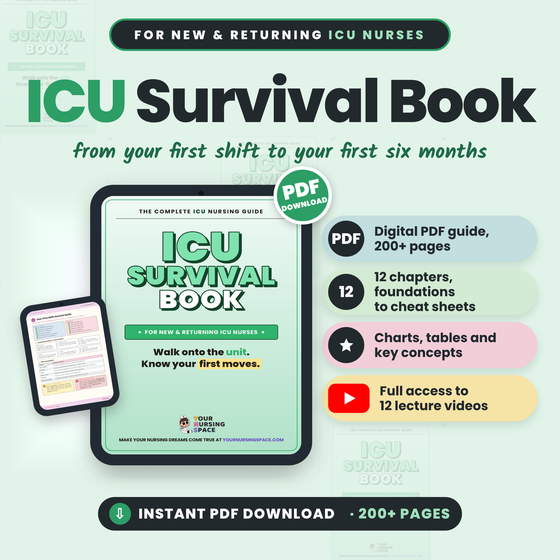 ICU Survival Book: cover
