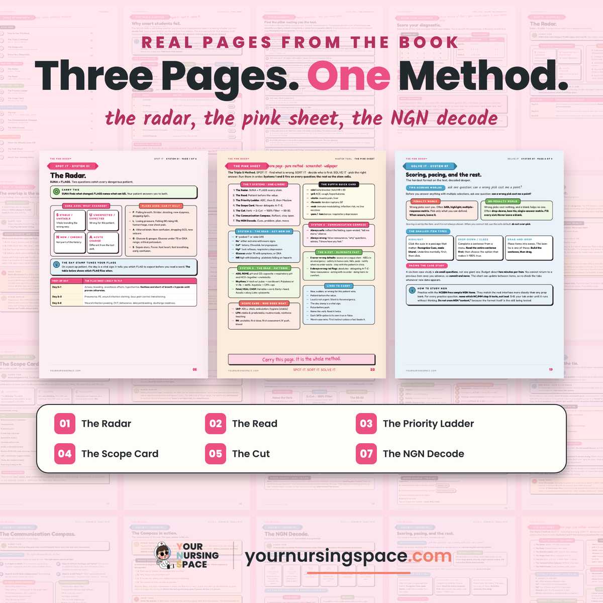 NCLEX Pink Book: real pages
