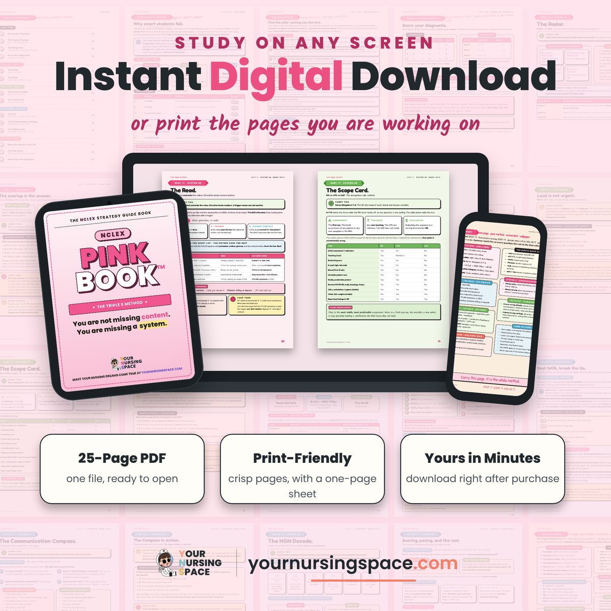 NCLEX Pink Book: digital download