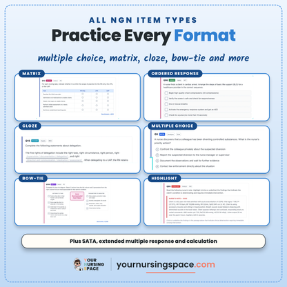 NCLEX Printable Practice Exam: 3,000 Questions (PDF, 2026)