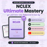 2026 NCLEX Ultimate Mastery Notes