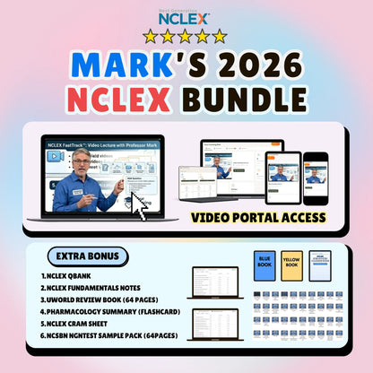 Mark's 2026 NCLEX Review Mega Bundle
