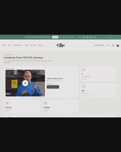 Mark Klimek 2026 NCLEX Review: Video Lectures + PDF Study Guides